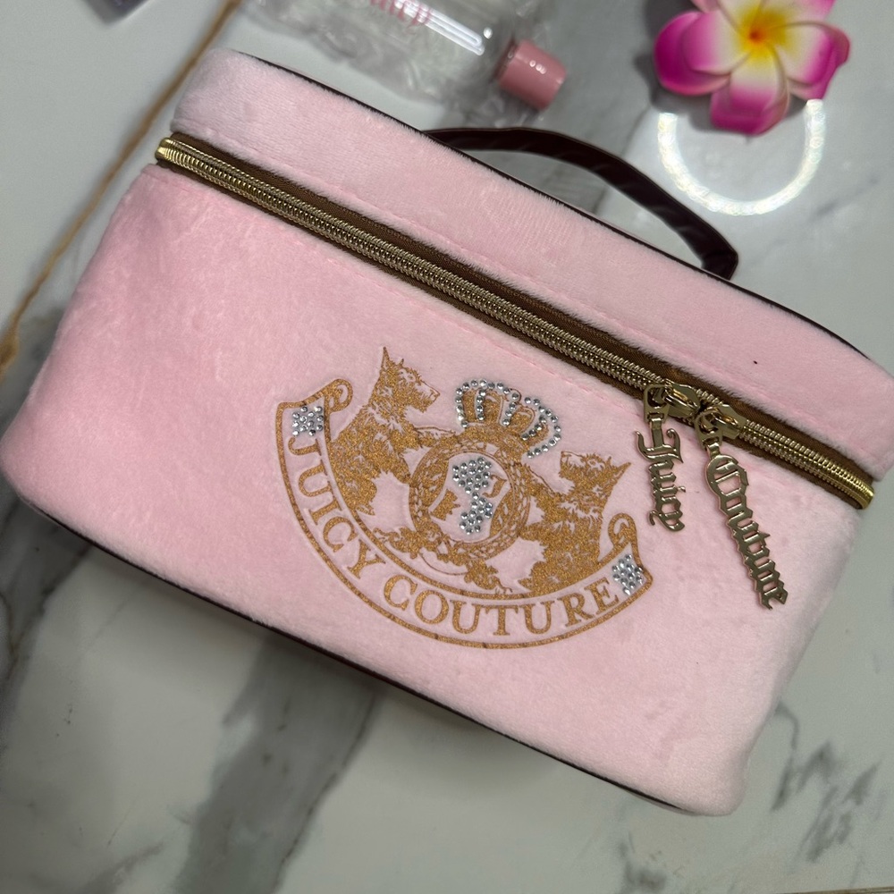 Juicy couture makeup bag